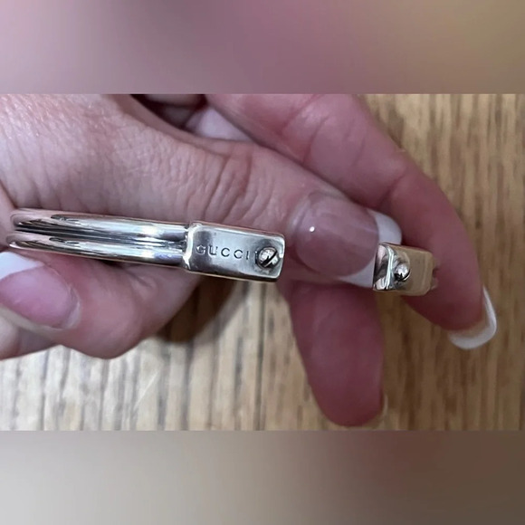 GUCCI KNOT BRACELET IN SILVER - Picture 5 of 9